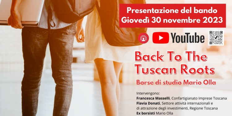 PROGETTO BACK TO THE TUSCAN ROOTS – BORSE DI STUDIO MARIO OLLA