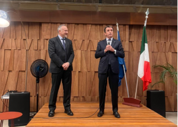 Encontro da Coletividade Italiana com o novo embaixador da Itália no Brasil Alessandro Cortese