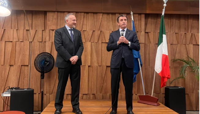 Encontro da Coletividade Italiana com o novo embaixador da Itália no Brasil Alessandro Cortese