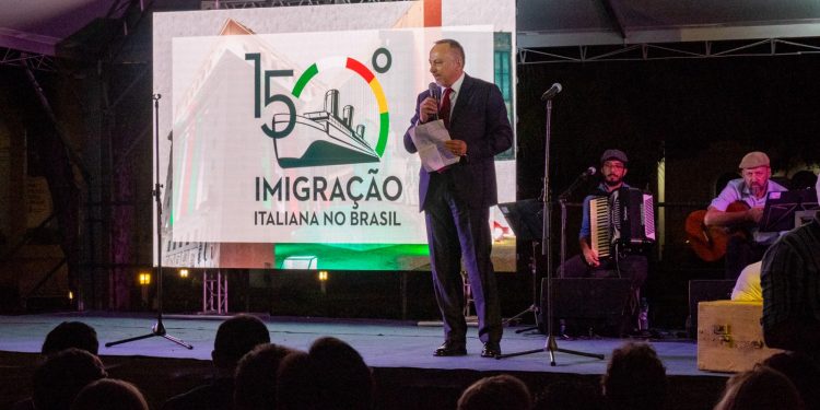 Lançamento das comemorações dos 150 anos da imigração italiana no Brasil em São Paulo