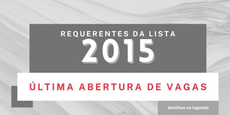 LISTA 2015