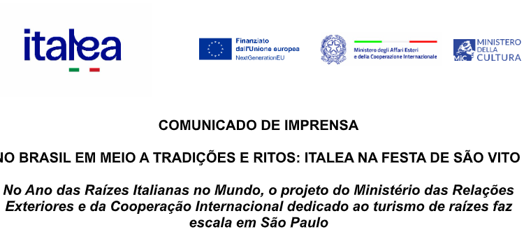 NO BRASIL EM MEIO A TRADIÇÕES E RITOS: ITALEA NA FESTA DE SÃO VITO