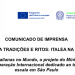 NO BRASIL EM MEIO A TRADIÇÕES E RITOS: ITALEA NA FESTA DE SÃO VITO