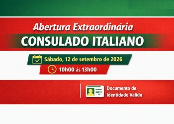 Consolato anuncia abertura extraordinária para autenticação de assinaturas – Inscrição das lista para a eleição Comites 2026